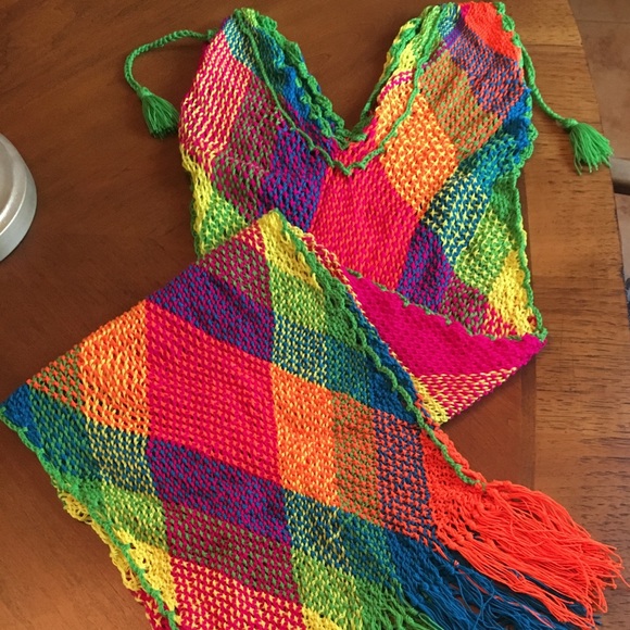 Authentic Wayuu Cover Up never used - Picture 1 of 4